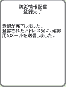 携帯表示例「完了」