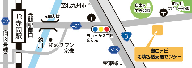 自由が丘地図