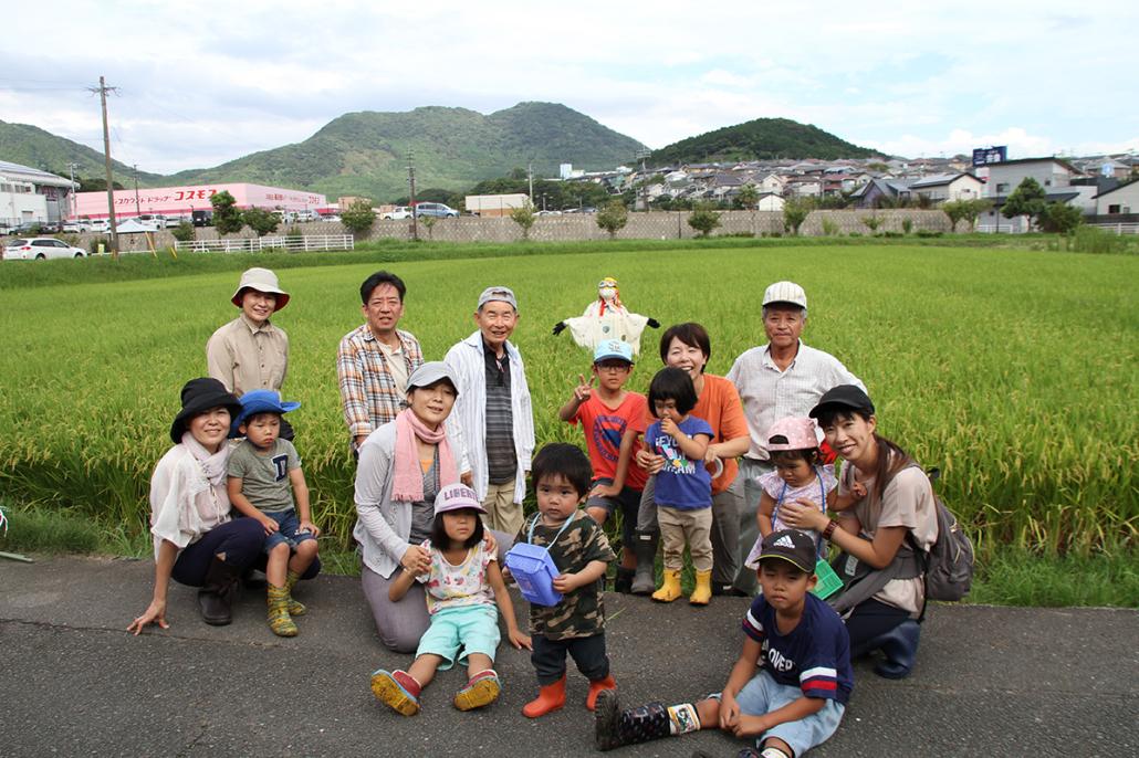 この日集まったのは、下は1歳から上は6年生までの4家族