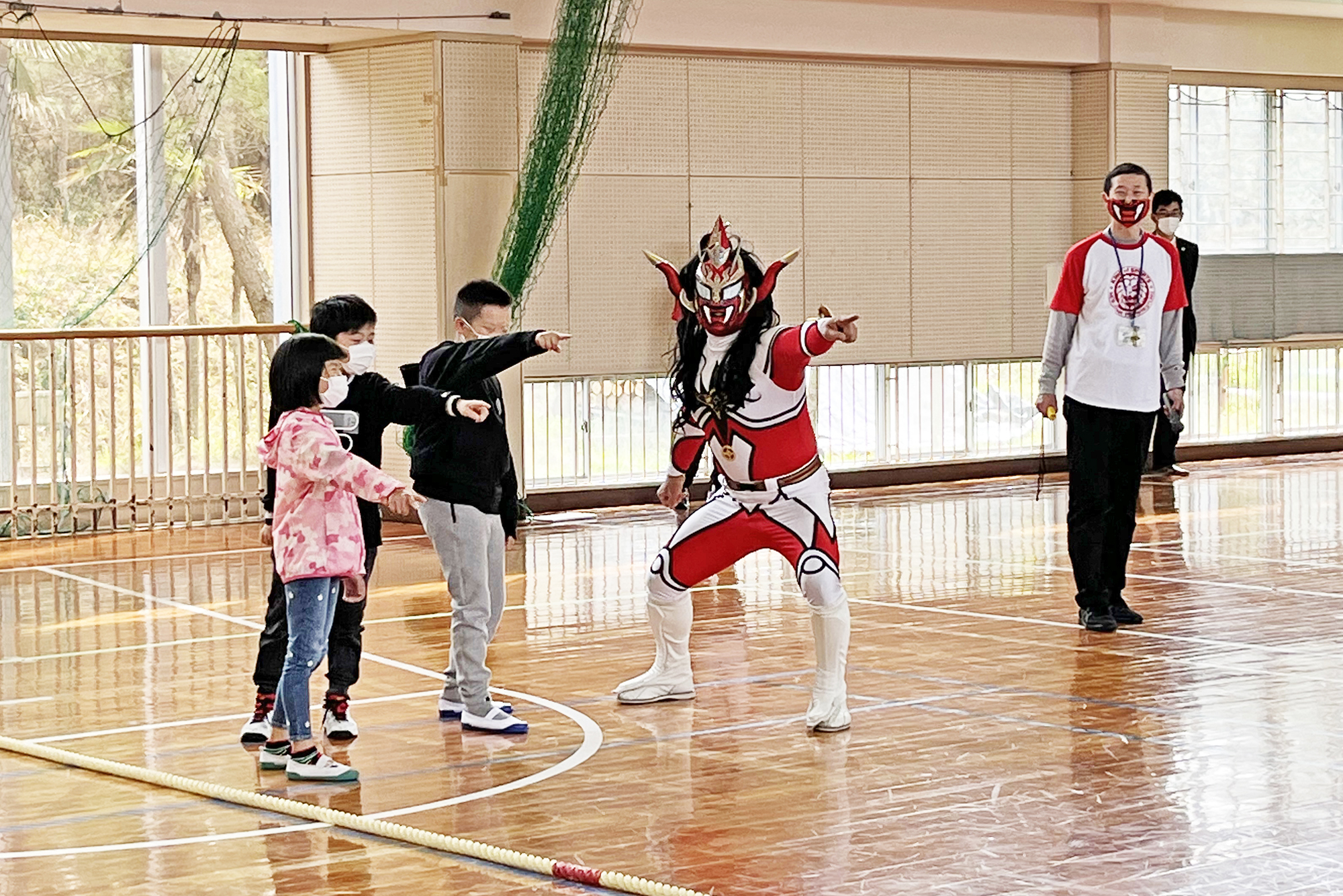 皆で「必ず勝つからな！」と宣戦布告