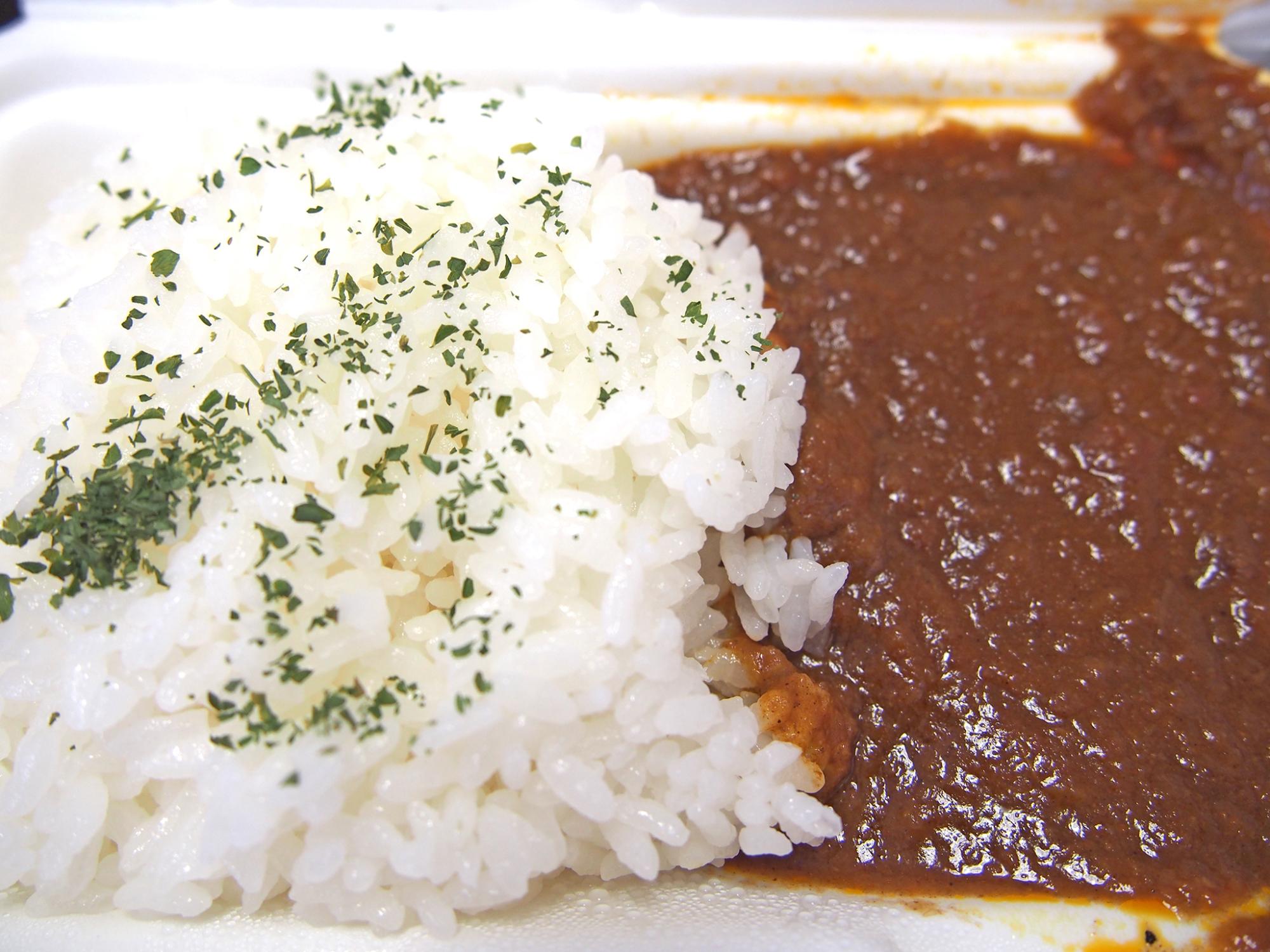 カレーのスパイシーさがたまらない！