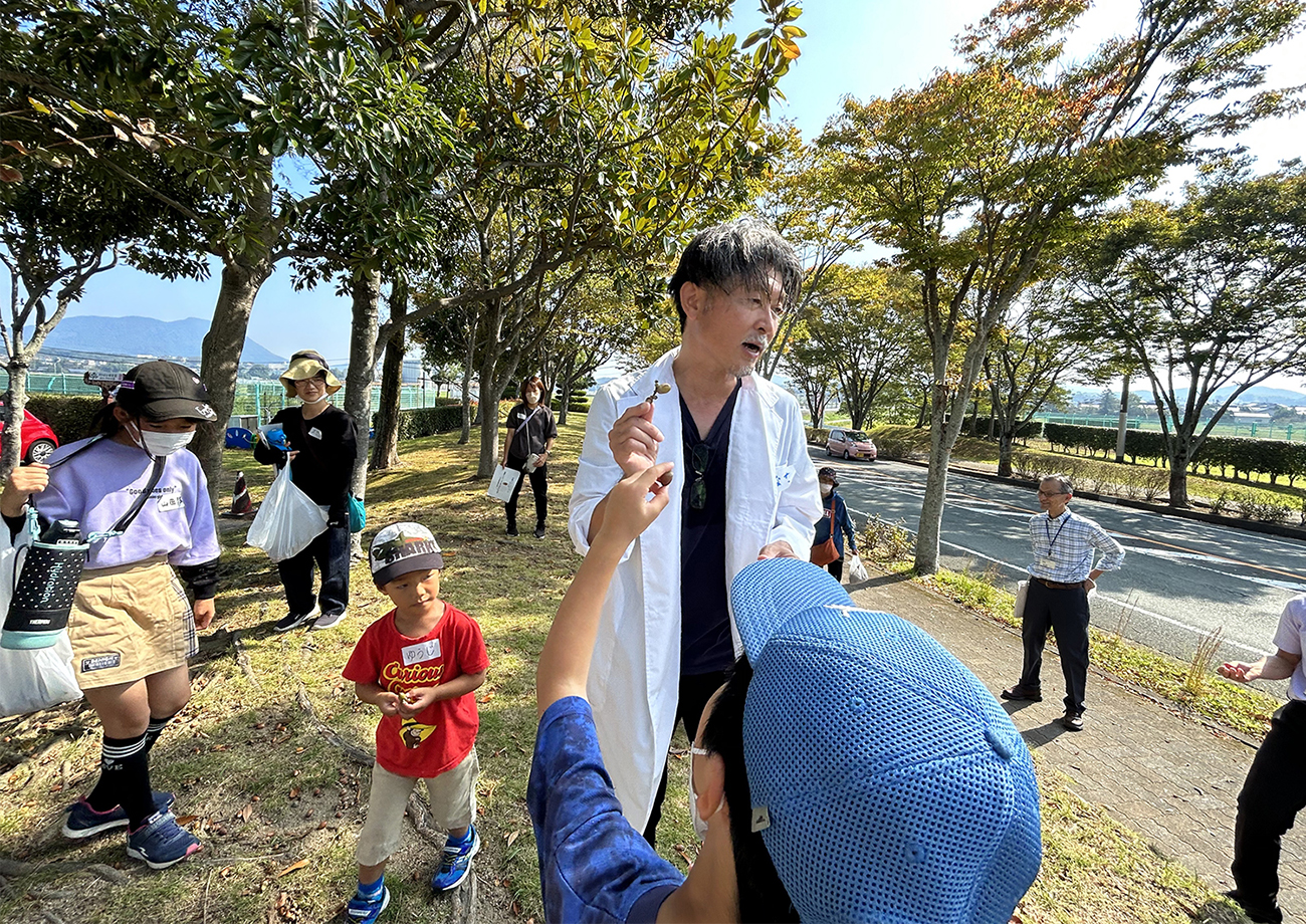 田中先生の丁寧な説明も