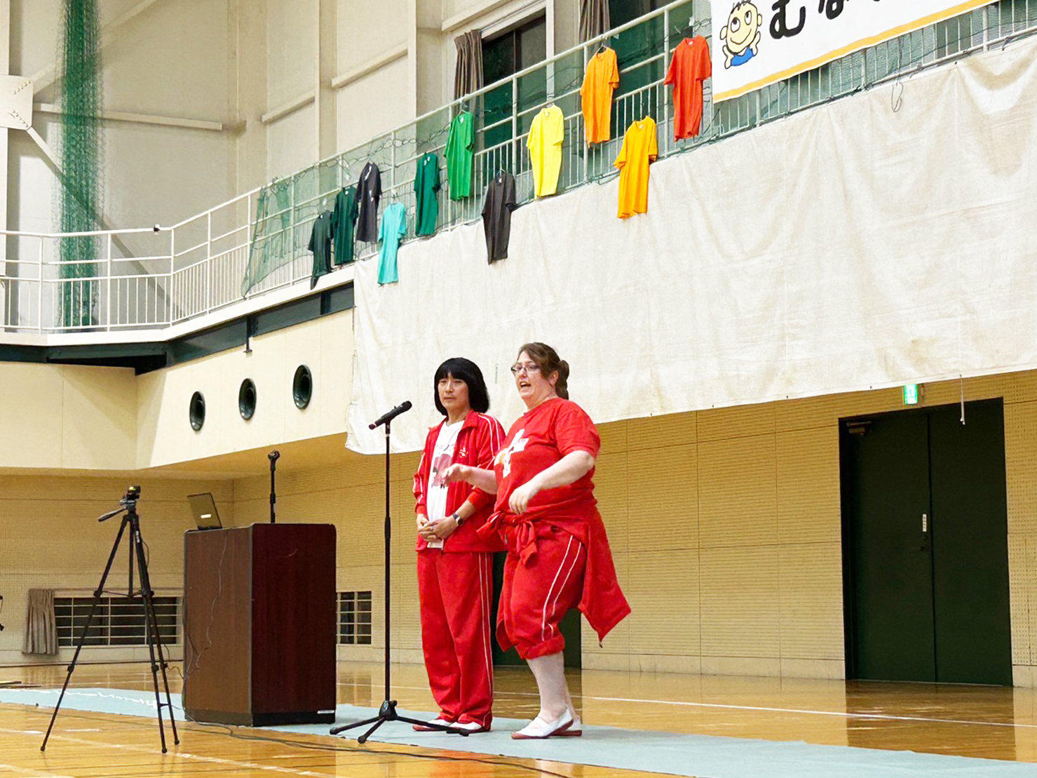 フランポネさんの漫才も披露されました