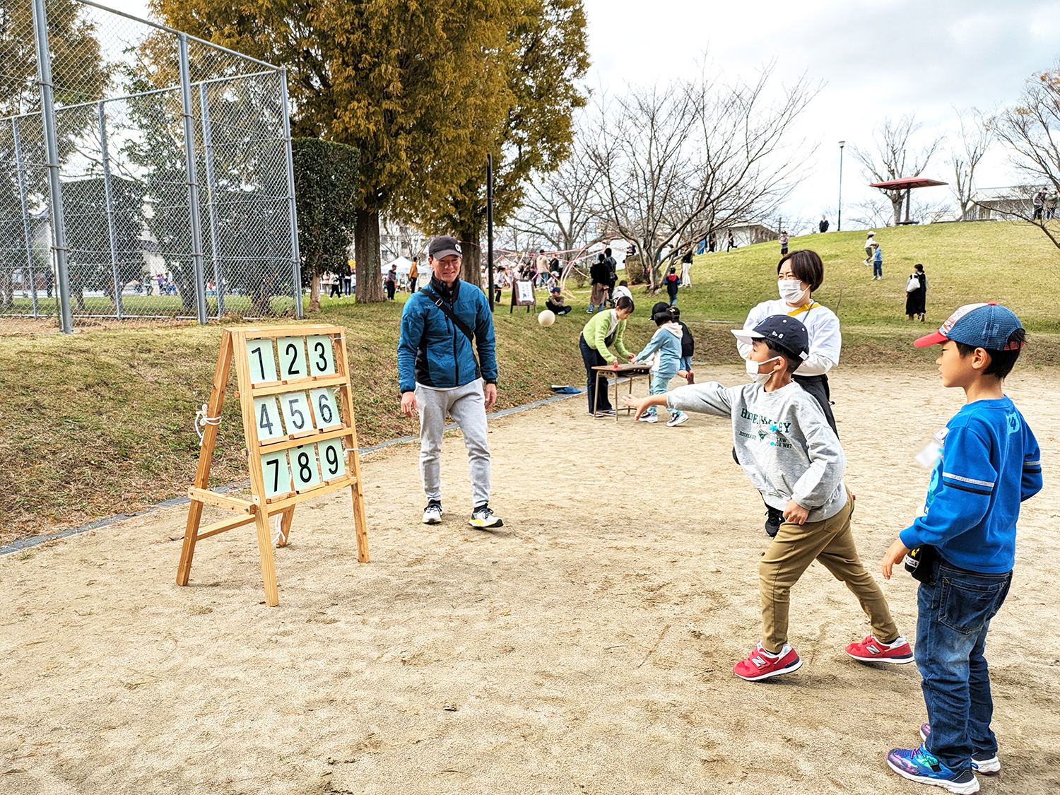 現代版の手裏剣なげに挑戦！