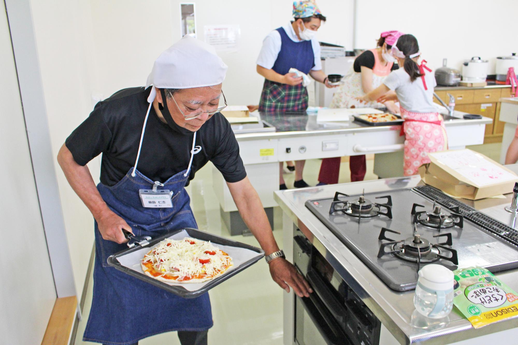 いよいよ焼きます！