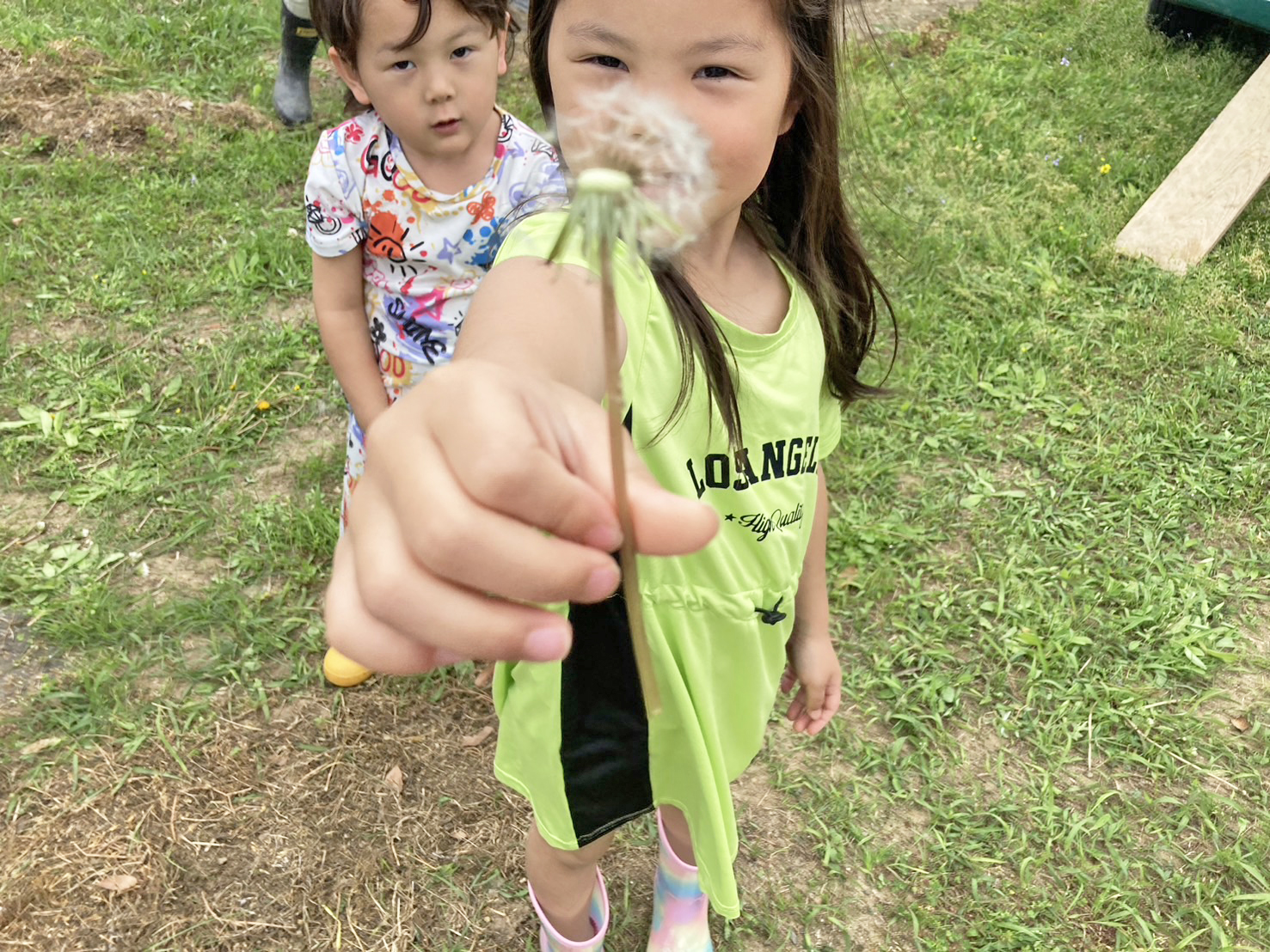 子どもたちものびのーびとっても楽しそう