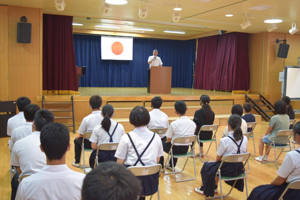 ２学期始業式