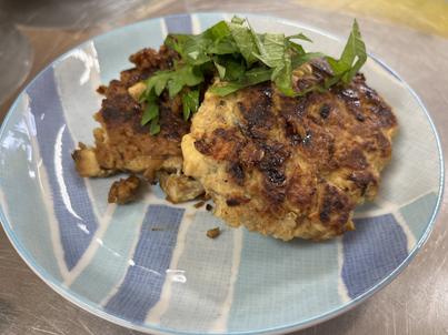 8-2-8アジの照り焼きつくね.JPG