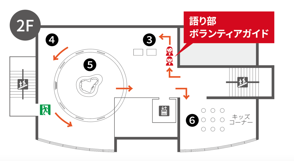 2階フロア図