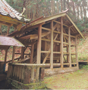 現在の文化財の姿を記録する（市指定文化財平山天満宮本殿）